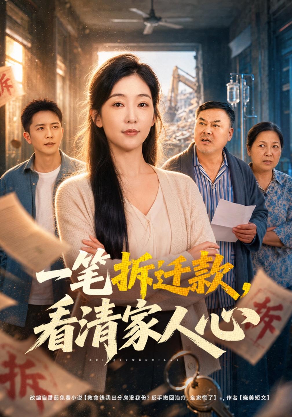 一笔拆迁款,看清家人心(全集)